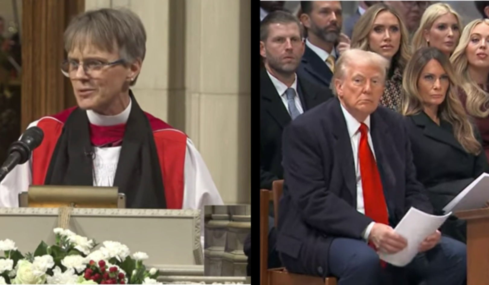 Trump Faces Moral Reckoning in National Cathedral Sermon